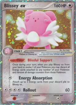 Blissey Ex (101/115) Holo RareHolofoil