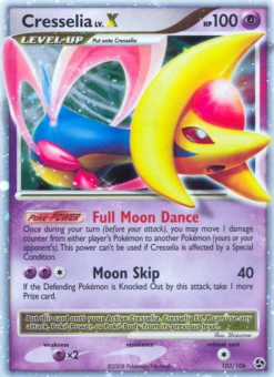 Cresselia LV.X (103/106) Holo RareHolofoil