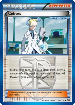 Colress (118/135) UncommonReverse Holofoil