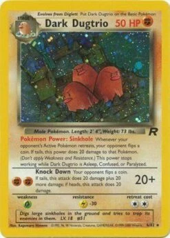 Dark Dugtrio (006/082) Holo RareUnlimited Holofoil
