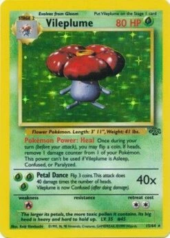 Vileplume (015/064) Holo RareUnlimited Holofoil
