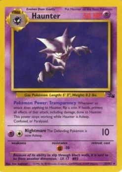 Fossil Haunter (006/062) Holo RareUnlimited Holofoil