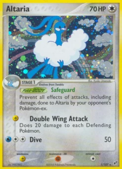 Altaria (001/107) Holo RareReverse Holofoil