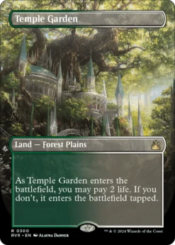 Temple Garden (RVR-300) (Borderless) Foil