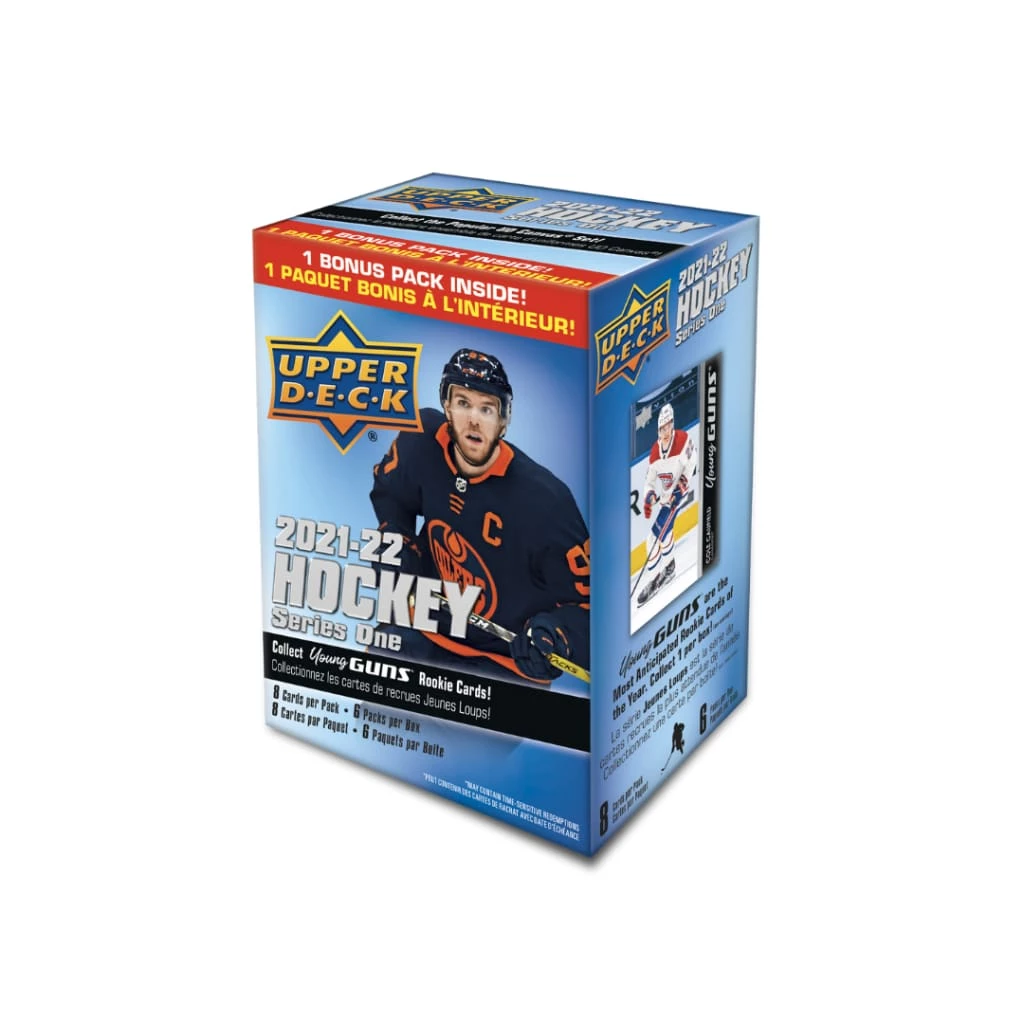 2021-2022 Upper Deck Series 1 Hockey Blaster 3 2021-2022 Upper Deck Series 1 Hockey Blaster