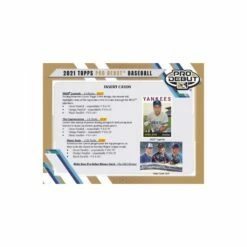 2021 Topps Pro Debut Baseball Jumbo Box