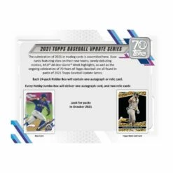 2021 Topps Update Series Baseball Jumbo Hobby Box