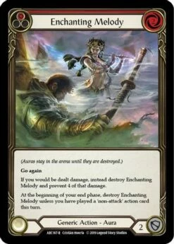 Enchanting Melody (Red) (ARCANE RISING) 1st Edition Rainbow Foil