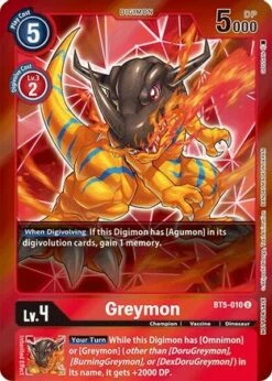 Greymon (Event Pack 2) - BT5-010 - Uncommon Foil