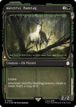Watchful Radstag (PIP-863): (Showcase) Foil