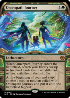Omenpath Journey (BIG-048): (Showcase) (Borderless) Foil