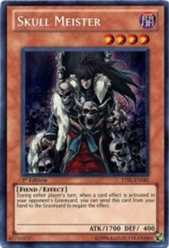 Skull Meister (STBL-EN081) Secret Rare1st Edition
