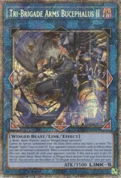 Tri-Brigade Arms Bucephalus II (Starlight Rare) - PHHY-EN048 - 1st Edition - Starlight Rare - Photon Hypernova