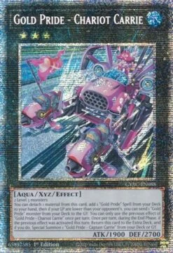 Gold Pride - Chariot Carrie (Starlight Rare) - CYAC-EN088 Starlight Rare 1st Edition