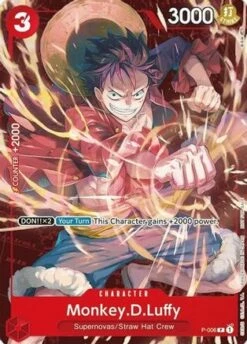 Monkey.D.Luffy - P-006 (Retail Promo) P-006 PR One Piece Promotion Cards