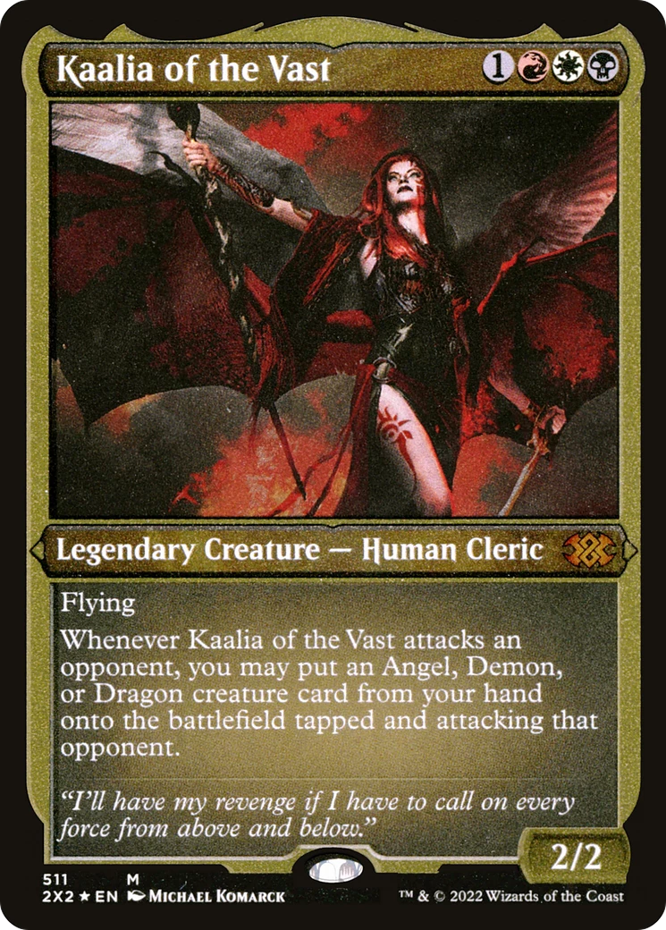 Kaalia Of The Vast (2X2-511) Etched Foil 3 Kaalia Of The Vast (2X2-511) Etched Foil