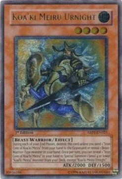 Koa'ki Meiru Urnight (UTR) (ABPF-EN025) Ultimate Rare1st Edition