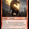 Flaming Tyrannosaurus (WHO-690) Foil