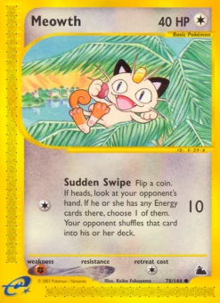 Meowth (078/182) Common