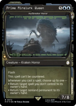 Hullbreaker Horror / Prime Mirelurk Queen (PIP-872): (Showcase) Foil