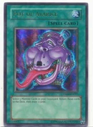 Pot Of Avarice (DR04-EN097) Ultra RareUnlimited 3 Pot Of Avarice (DR04-EN097) Ultra RareUnlimited