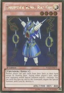 Thunder King Rai-Oh (PGLD-EN075) Gold RareUnlimited