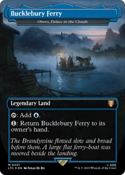 Oboro, Palace In The Clouds / Bucklebury Ferry (LTC-401): (borderless) (Borderless) Foil