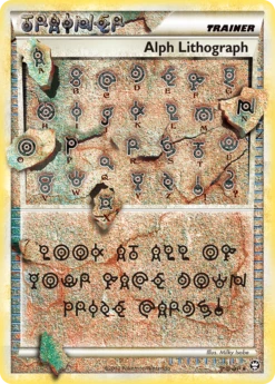 Alph Lithograph (FOUR/102) Secret RareHolofoil