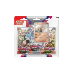 Pokemon - Scarlet And Violet - Base Set - 3 Pack Blister - Arcanine