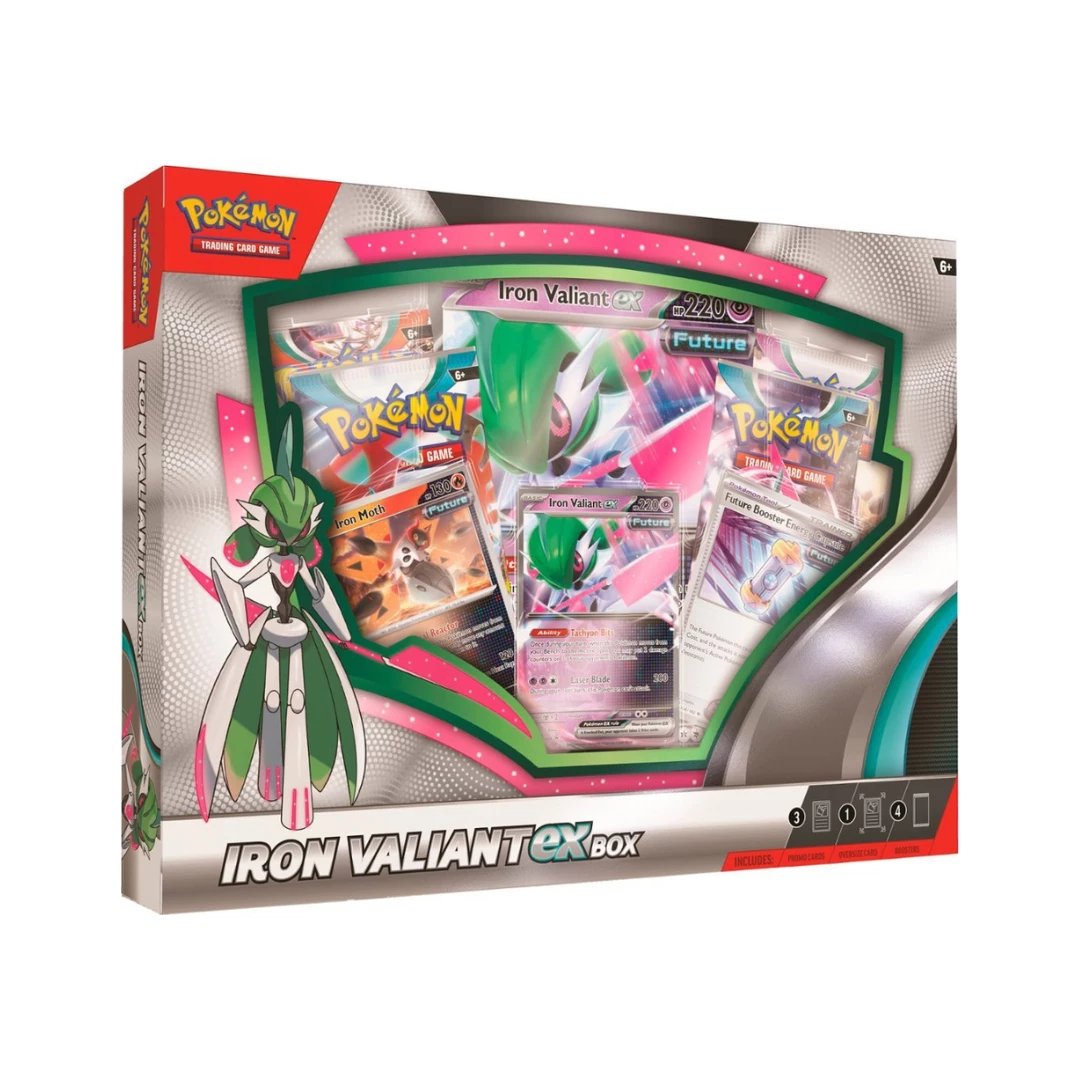 Pokemon Iron Valiant Ex Box 3 Pokemon Iron Valiant Ex Box