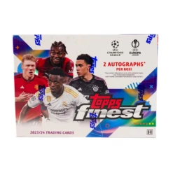 2023/24 Topps UEFA Club Competitions Finest Soccer Hobby Box