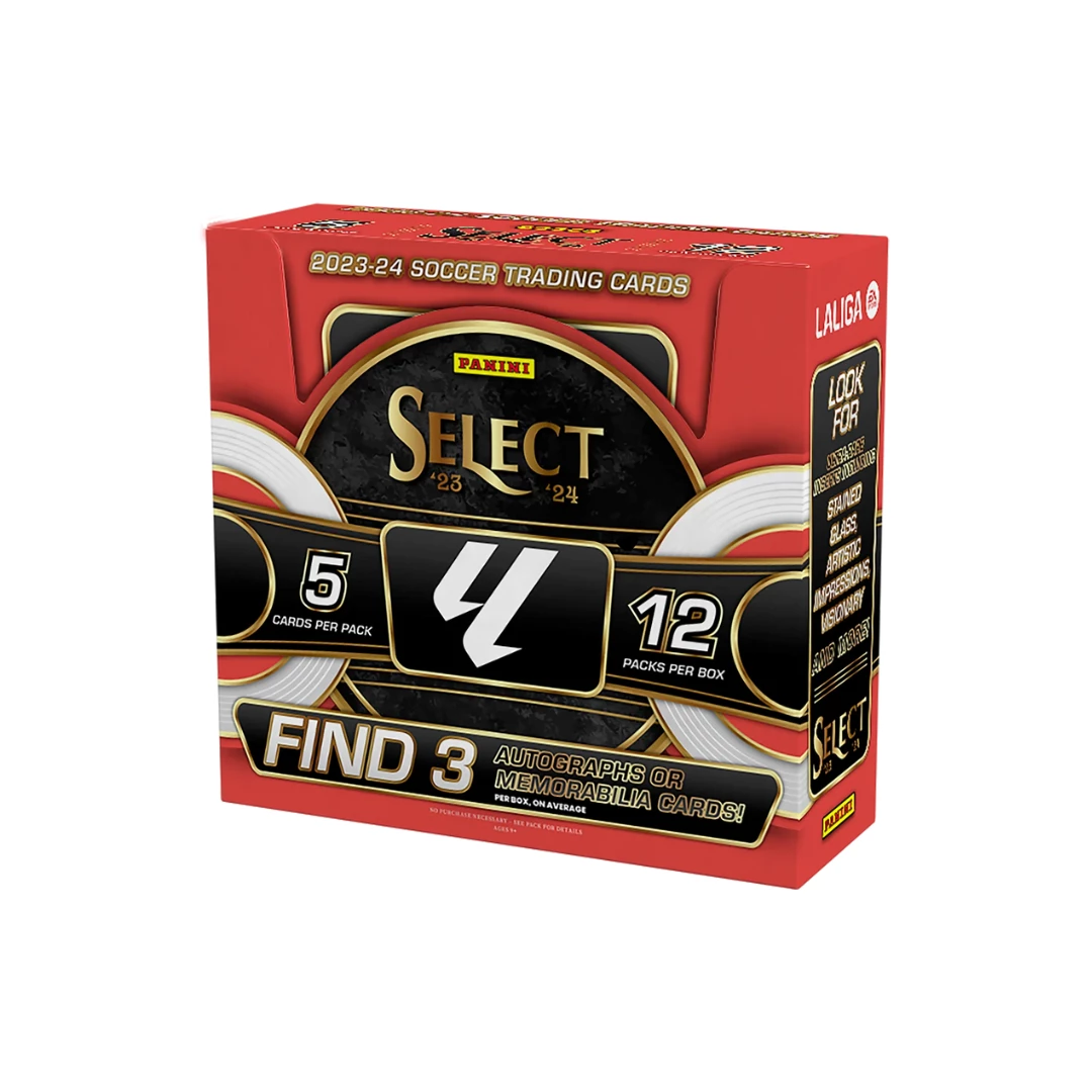 2023/24 Panini Select La Liga Soccer Hobby Box 3 2023/24 Panini Select La Liga Soccer Hobby Box