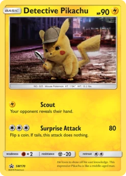 Detective Pikachu (SM170/248) PromoHolofoil