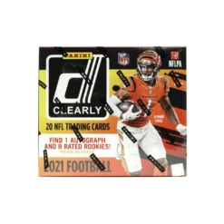 2021 Panini Clearly Donruss Clearly Football Hobby Box