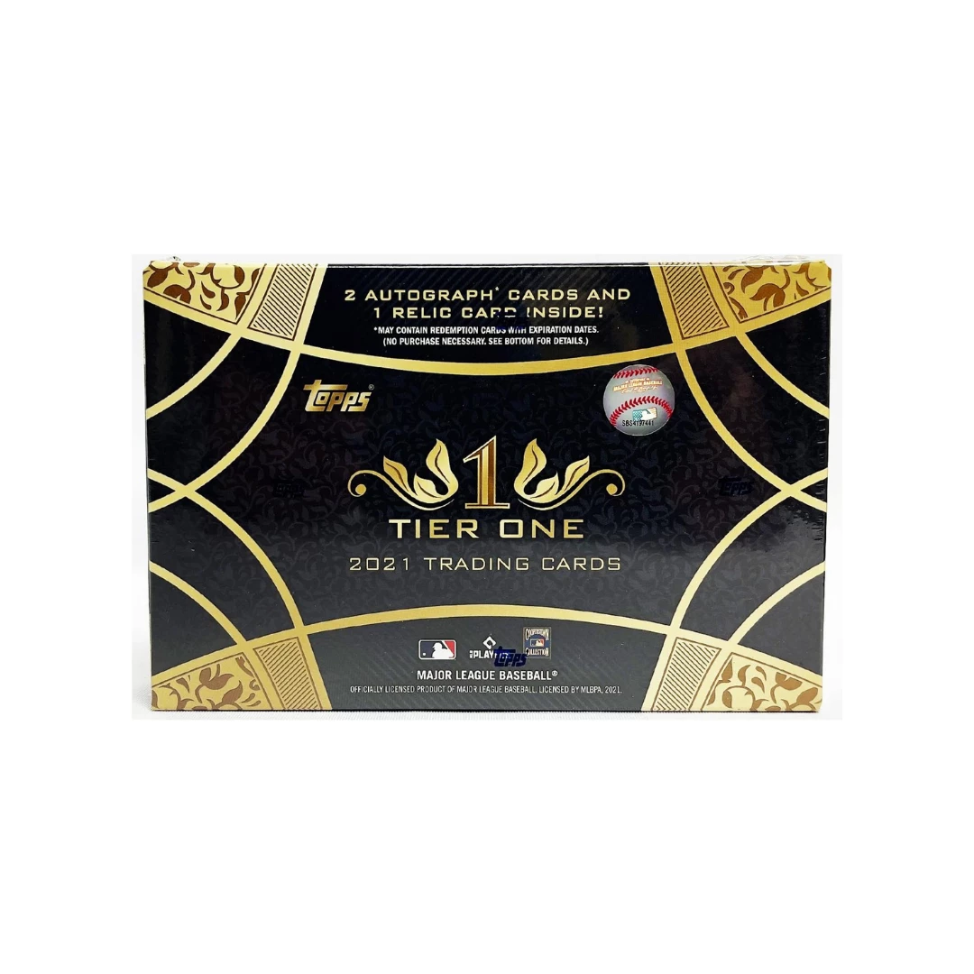 2022 TOPPS TIER ONE BASEBALL HOBBY BOX 3 2022 TOPPS TIER ONE BASEBALL HOBBY BOX