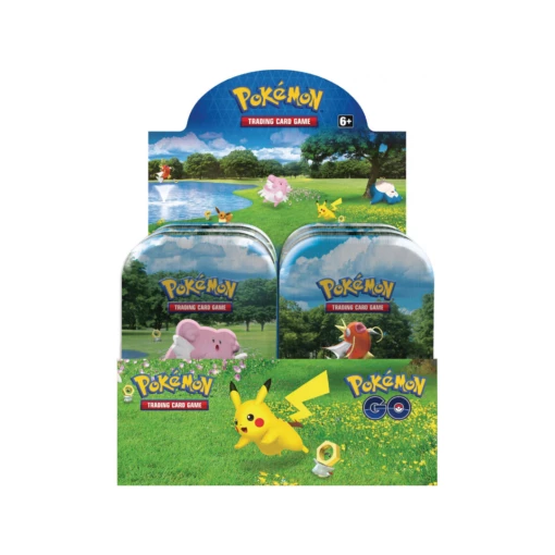POKEMON - POKEMON GO TCG - MINI TIN - SET OF 10 -Topps Shop Storephoto 2022 04 28T114521.989