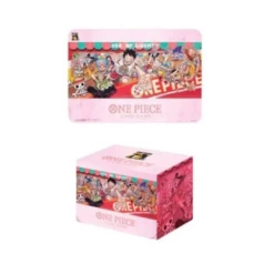 Bandai ONE PIECE EVENT LIMITED ITEM CARD GAME PLAYMAT + CASE 25th ANNIVERSARY