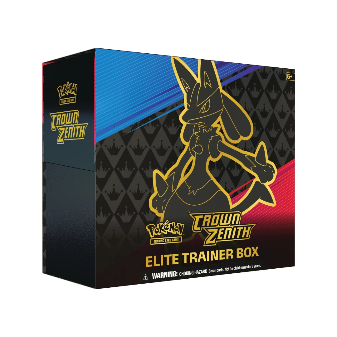 Pokemon Crown Zenith Elite Trainer Box 3 Pokemon Crown Zenith Elite Trainer Box