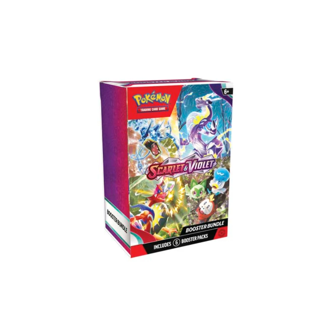 POKEMON Pokémon TCG: Scarlet And Violet Booster Bundle (6 Packs) 3 POKEMON Pokémon TCG: Scarlet And Violet Booster Bundle (6 Packs)