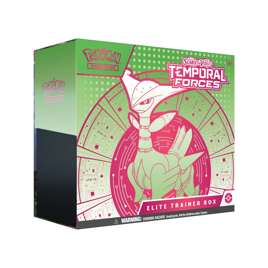 Pokemon Temporal Forces Elite Trainer Box - Iron Leaves 3 Pokemon Temporal Forces Elite Trainer Box - Iron Leaves