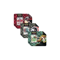 Pokemon - Scarlet & Violet - Paldean Fates - Tin - Bundle Of 3