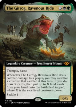 The Gitrog, Ravenous Ride (OTJ-352): (Extended Art) Foil