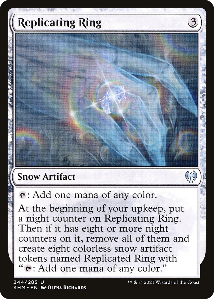 Replicating Ring (KHM-244): (snow) Foil 3 Replicating Ring (KHM-244): (snow) Foil