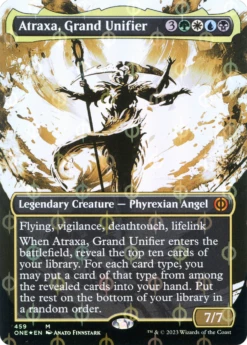 Atraxa, Grand Unifier (ONE-459): (Showcase) (Borderless) Foil