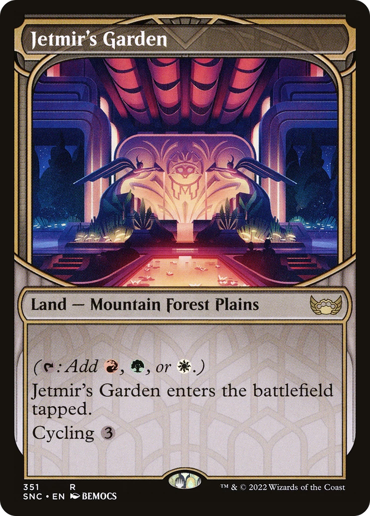 Jetmir's Garden (SNC-351): (Showcase)Foil 3 Jetmir's Garden (SNC-351): (Showcase)Foil