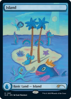 Island (SLD-1383): (Full Art) Foil