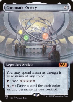Chromatic Orrery (M21-382): (Extended Art)Foil