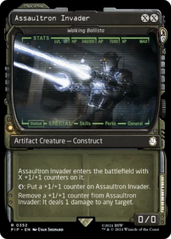 Walking Ballista / Assaultron Invader (PIP-352): (Showcase)