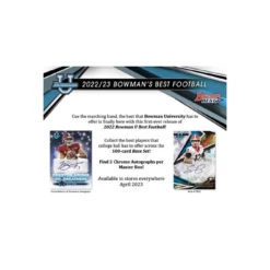2023 Topps Bowmen's Best University Football Hobby Box