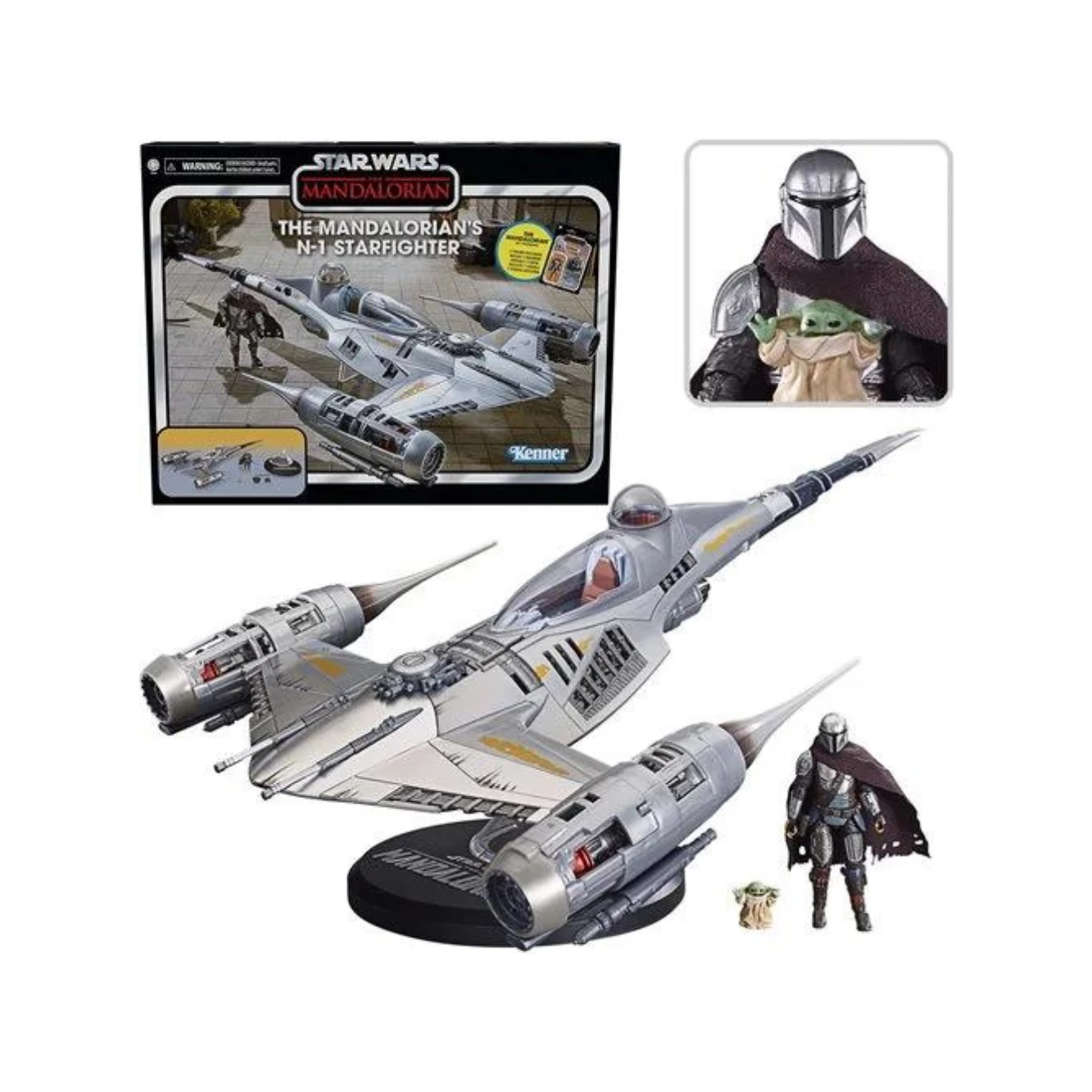 Hasbro Star Wars The Vintage Collection The Mandalorian’s N-1 Starfighter Vehicle 3 Hasbro Star Wars The Vintage Collection The Mandalorian’s N-1 Starfighter Vehicle